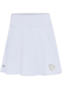 Antigua FC Cincinnati Womens White Chip Skort White Logo Shorts