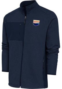 Antigua One Knoxville SC Mens Navy Blue Course Medium Weight Jacket