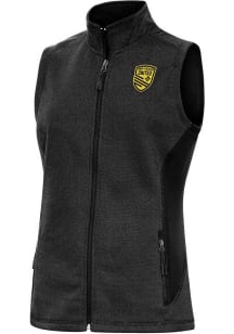 Antigua New Mexico United Womens Black Course Vest