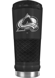 Colorado Avalanche Stealth 24oz Powder Coated Stainless Steel Tumbler - Black