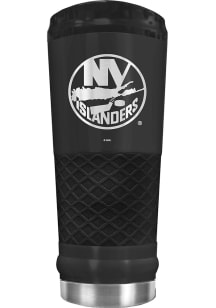 New York Islanders Stealth 24oz Powder Coated Stainless Steel Tumbler - Black
