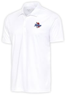 Tulsa Golden Hurricane White Antigua Tribute Big and Tall Polo