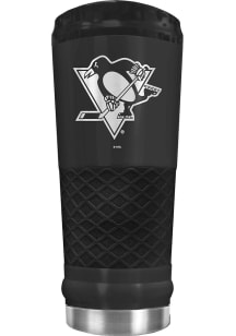 Pittsburgh Penguins Stealth 24oz Powder Coated Stainless Steel Tumbler - Black