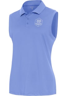 Antigua Houston Dynamo Womens Purple Recap White Logo Polo Shirt