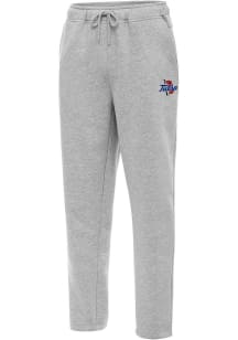 Mens Tulsa Golden Hurricane Grey Antigua Victory Sweatpants