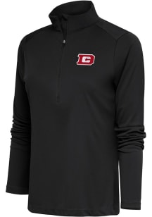 Antigua DC Defenders Womens Grey Tribute Qtr Zip Pullover