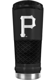 Pittsburgh Pirates Stealth 24oz Powder Coated Stainless Steel Tumbler - Black