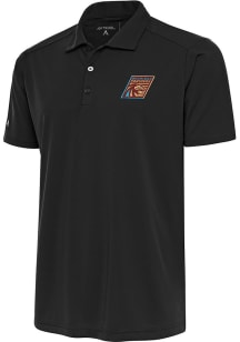 Antigua Michigan Panthers Grey Tribute Big and Tall Polo