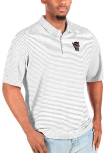 Antigua NC State Wolfpack White Esteem Big and Tall Polo