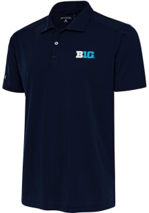 Antigua Big Ten Navy Blue Tribute Big and Tall Polo