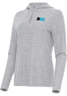 Womens Big Ten Grey Antigua Daybreak Qtr Zip