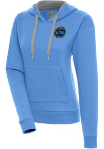 Antigua Utah Hockey Club Womens Blue Victory Hooded Sweatshirt