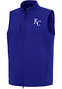 Antigua Kansas City Royals Mens Blue Demand Sleeveless Jacket