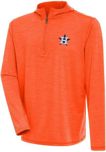 Antigua Houston Astros Mens Orange Tidy Hood