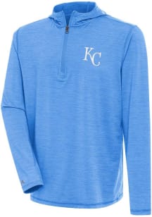 Antigua Kansas City Royals Mens Light Blue Tidy Hood