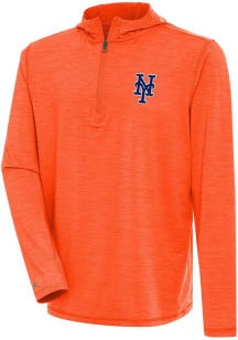Antigua New York Mets Mens Orange Tidy Hood