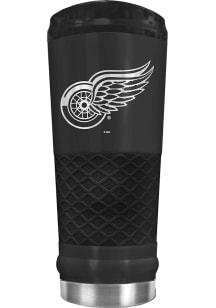 Detroit Red Wings Stealth 24oz Powder Coated Stainless Steel Tumbler - Black