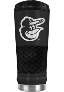 Baltimore Orioles Stealth 24oz Powder Coated Stainless Steel Tumbler - Black