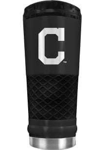 Cleveland Indians Stealth 24oz Powder Coated Stainless Steel Tumbler - Black