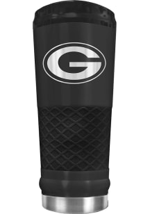 Green Bay Packers Stealth 24oz Powder Coated Stainless Steel Tumbler - Black