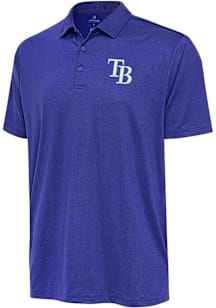 Antigua Tampa Bay Rays Mens Blue Ellipse Short Sleeve Polo