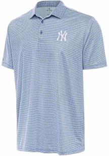Antigua New York Yankees Mens White Rings Short Sleeve Polo