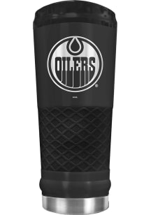 Edmonton Oilers Stealth 24oz Powder Coated Stainless Steel Tumbler - Black