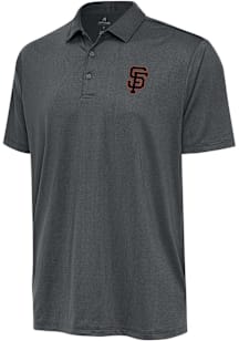 Antigua San Francisco Giants Grey Ellipse Big and Tall Polo