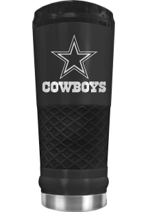 Dallas Cowboys Stealth 24oz Powder Coated Stainless Steel Tumbler - Black