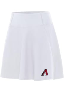 Antigua Arizona Diamondbacks Womens White Chip Skort Skirt