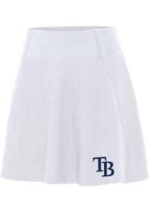 Antigua Tampa Bay Rays Womens White Chip Skort Skirt