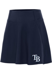 Antigua Tampa Bay Rays Womens Navy Blue Chip Skort Skirt