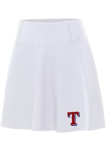 Antigua Texas Rangers Womens White Chip Skort Skirt
