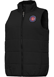 Antigua Chicago Cubs Womens Black Experience Vest