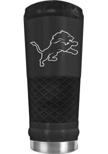 Detroit Lions Stealth 24oz Powder Coated Stainless Steel Tumbler - Black