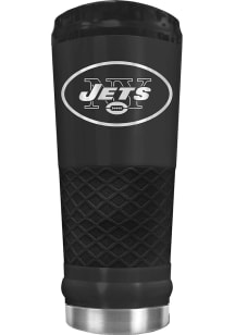 New York Jets Stealth 24oz Powder Coated Stainless Steel Tumbler - Black