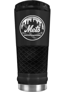 New York Mets Stealth 24oz Powder Coated Stainless Steel Tumbler - Black