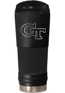 GA Tech Yellow Jackets Stealth 24oz Powder Coated Stainless Steel Tumbler - Black