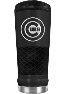 Chicago Cubs Stealth 24oz Powder Coated Stainless Steel Tumbler - Black