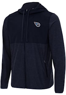 Antigua Tennessee Titans Mens Navy Blue Sway Light Weight Jacket