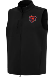 Antigua Chicago Bears Mens Black Alternate Demand Sleeveless Jacket