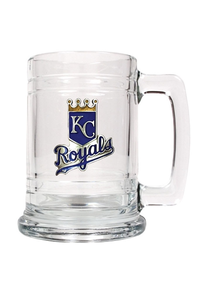 Kansas City Royals 15oz Glass Logo Stein