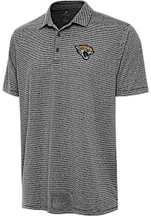Antigua Jacksonville Jaguars Mens Black Scheme Short Sleeve Polo
