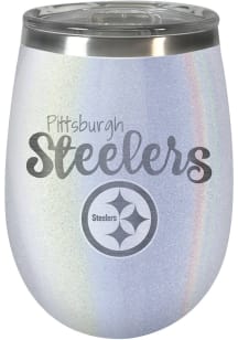 Pittsburgh Steelers 10oz Opal Script Logo Stainless Steel Stemless