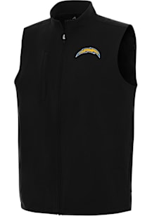 Antigua Los Angeles Chargers Mens Black Regard Sleeveless Jacket