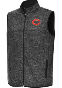 Antigua Chicago Bears Mens Black Fortune Sleeveless Jacket