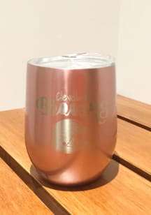 Cleveland Browns 10oz Rose Gold Stemless Wine Stainless Steel Stemless