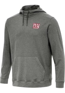 Antigua New York Giants Mens Black Cloud Long Sleeve Hoodie