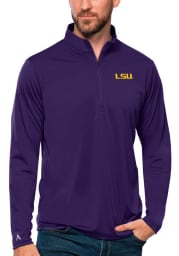 Antigua LSU Tigers Mens Purple Tribute Pullover Jackets