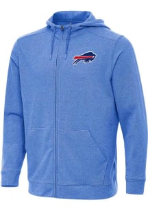 Antigua Buffalo Bills Mens Blue Effortless Long Sleeve Full Zip Jacket